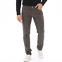 NAVY & GREEN-Ανδρικό casual παντελόνι NAVY & GREEN MODERN FIT γκρι