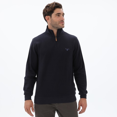 NAVY & GREEN-Ανδρική μπλούζα NAVY & GREEN ναυτικό μπλε