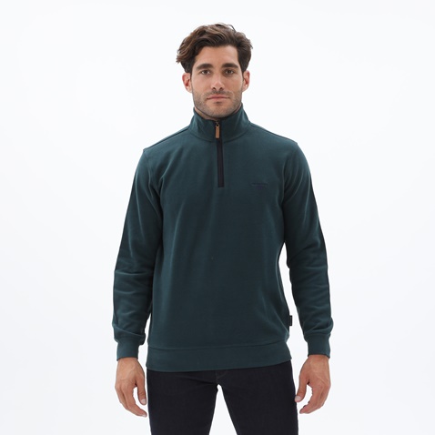 NAVY & GREEN-Ανδρική μπλούζα NAVY & GREEN πράσινη