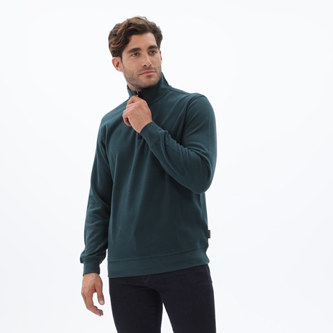 NAVY & GREEN-Ανδρική μπλούζα NAVY & GREEN πράσινη
