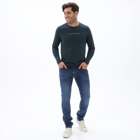 NAVY & GREEN-Ανδρική μπλούζα NAVY & GREEN πράσινη