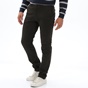 NAVY & GREEN-Ανδρικό υφασμάτινο παντελόνι NAVY & GREEN MODERN FIT χακί