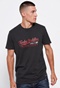 FUNKY BUDDHA-Ανδρικό t-shirt FUNKY BUDDHA μαύρο