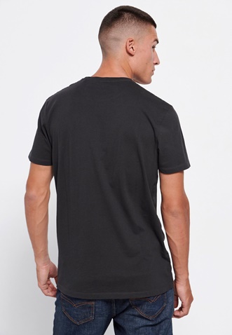 FUNKY BUDDHA-Ανδρικό t-shirt FUNKY BUDDHA μαύρο