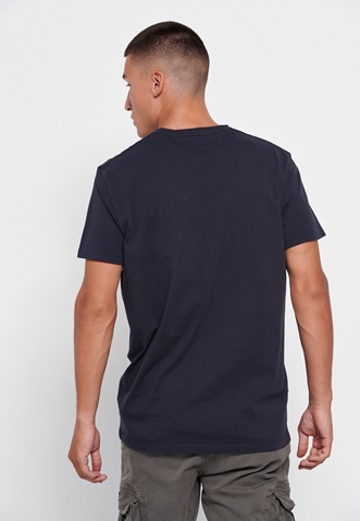 FUNKY BUDDHA-Ανδρικό t-shirt FUNKY BUDDHA μπλε