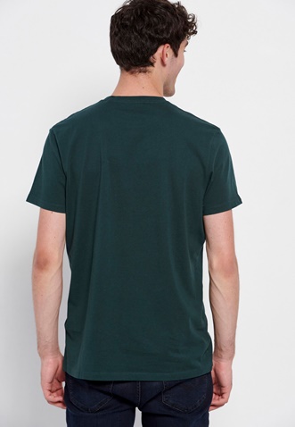FUNKY BUDDHA-Ανδρικό t-shirt FUNKY BUDDHA πράσινο