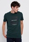 FUNKY BUDDHA-Ανδρικό t-shirt FUNKY BUDDHA πράσινο