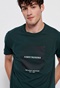 FUNKY BUDDHA-Ανδρικό t-shirt FUNKY BUDDHA πράσινο