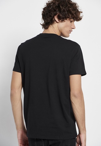 FUNKY BUDDHA-Ανδρικό t-shirt FUNKY BUDDHA μαύρο