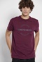 FUNKY BUDDHA-Ανδρικό t-shirt FUNKY BUDDHA μοβ