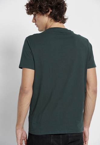 FUNKY BUDDHA-Ανδρικό t-shirt FUNKY BUDDHA πράσινο