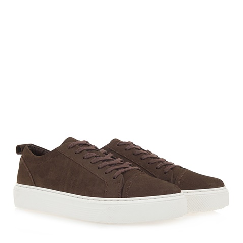 OZIYS-Ανδρικά casual sneakers OZIYS R560A5102 καφέ