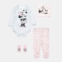 DISNEY-Βρεφικό Σετ DISNEY Minnie Mouseγκρι  20856/19377 ροζ