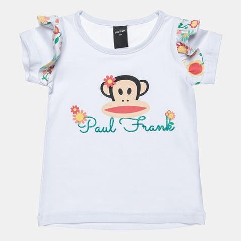 PAUL FRANK-Παιδική μπλούζα Paul Frank λευκή