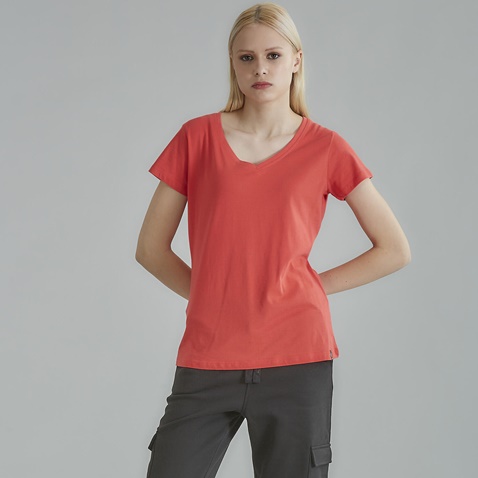 ADMIRAL-Γυναικείο t-shirt Seker ADMIRAL πορτοκαλί