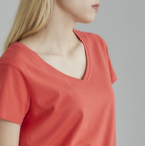 ADMIRAL-Γυναικείο t-shirt Seker ADMIRAL πορτοκαλί