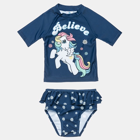 DISNEY-Βρεφικό μαγιό σετ DISNEY My Little Pony μπλε