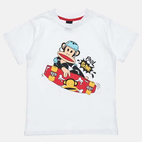 PAUL FRANK-Παιδική μπλούζα Paul Frank λευκή