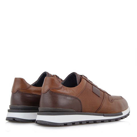 GIOVANNI MORELLI-Ανδρικά sneakers GIOVANNI MORELLI S537B45 καφέ ταμπά
