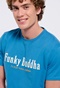 FUNKY BUDDHA-Ανδρικό t-shirt FUNKY BUDDHA μπλε