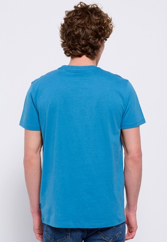 FUNKY BUDDHA-Ανδρικό t-shirt FUNKY BUDDHA μπλε