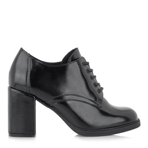 EXE-Γυναικεία ψηλά oxfords EXE R17003524 μαύρα