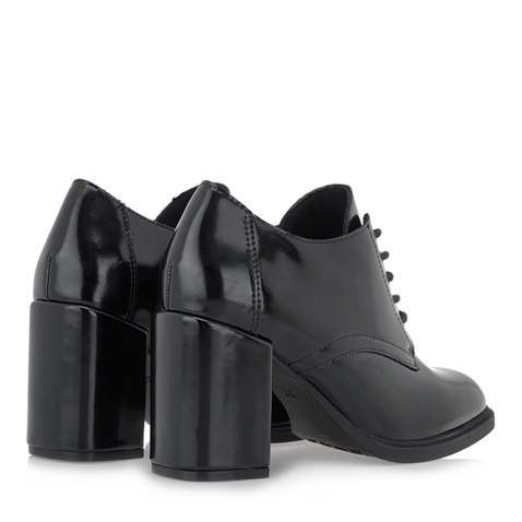 EXE-Γυναικεία ψηλά oxfords EXE R17003524 μαύρα