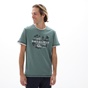 NAVY & GREEN-Ανδρικό t-shirt NAVY & GREEN πράσινο