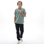 NAVY & GREEN-Ανδρική polo μπλούζα NAVY & GREEN πράσινη