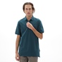 NAVY & GREEN-Ανδρική polo μπλούζα NAVY & GREEN πράσινη