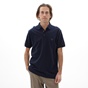 NAVY & GREEN-Ανδρική polo μπλούζα NAVY & GREEN σκούρο μπλε