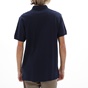 NAVY & GREEN-Ανδρική polo μπλούζα NAVY & GREEN σκούρο μπλε
