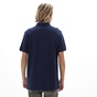 NAVY & GREEN-Ανδρική polo μπλούζα NAVY & GREEN σκούρο μπλε