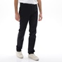 NAVY & GREEN-Ανδρικό chino παντελόνι NAVY & GREEN MODERN FIT μπλε σκούρο