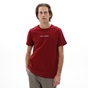 NAVY & GREEN-Ανδρικό t-shirt NAVY & GREEN κόκκινο