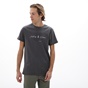 NAVY & GREEN-Ανδρικό t-shirt NAVY & GREEN ανθρακί