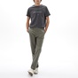 NAVY & GREEN-Ανδρικό chino παντελόνι NAVY & GREEN MODERN FIT πράσινο
