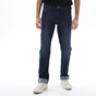 NAVY & GREEN-Ανδρικό jean παντελόνι NAVY & GREEN μπλε σκούρο