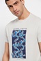 FUNKY BUDDHA-Ανδρικό t-shirt FUNKY BUDDHA γκρι