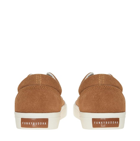 FUNKY BUDDHA-Ανδρικά sneakers FUNKY BUDDHA καφέ