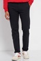 FUNKY BUDDHA-Ανδρικό chino παντελόνι FUNKY BUDDHA Essential comfort chino μαύρο