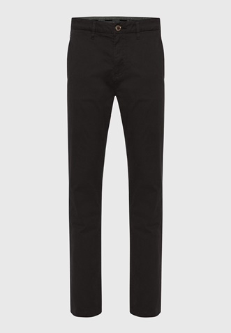 FUNKY BUDDHA-Ανδρικό chino παντελόνι FUNKY BUDDHA Essential comfort μαύρο