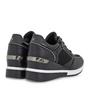 JK LONDON-Γυναικεία sneaker wedges JK LONDON T104B0503 μαύρα