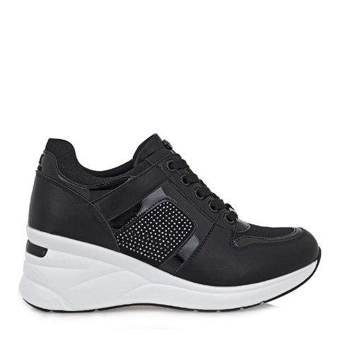 JK LONDON-Γυναικεία casual sneakers JK LONDON  T104B0513 μαύρα