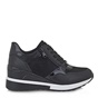 JK LONDON-Γυναικεία sneakers wedges JK LONDON T104B2963 μαύρα