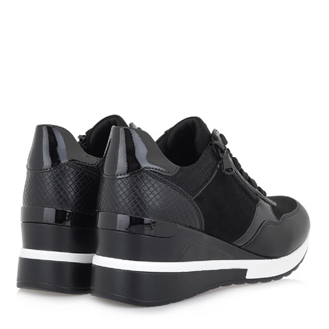 JK LONDON-Γυναικεία sneakers wedges JK LONDON T104B2963 μαύρα