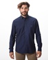 NAVY & GREEN-Ανδρικό πουκάμισο NAVY & GREEN comfort fit  μπλε 