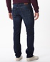 NAVY & GREEN-Ανδρικό jean παντελόνι NAVY & GREEN low waist μπλε