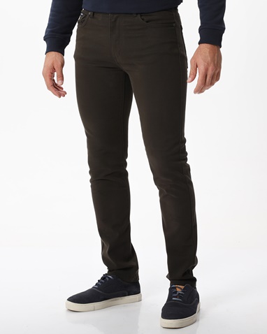 NAVY & GREEN-Ανδρικό chino παντελόνι NAVY & GREEN χακί 