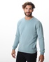 NAVY & GREEN-Ανδρική φούτερ μπλούζα NAVY & GREEN γαλάζια